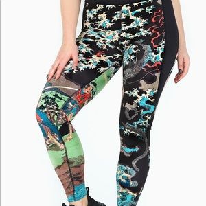 BlackMilk XS ThunderGod High Waisted Ninja Pants